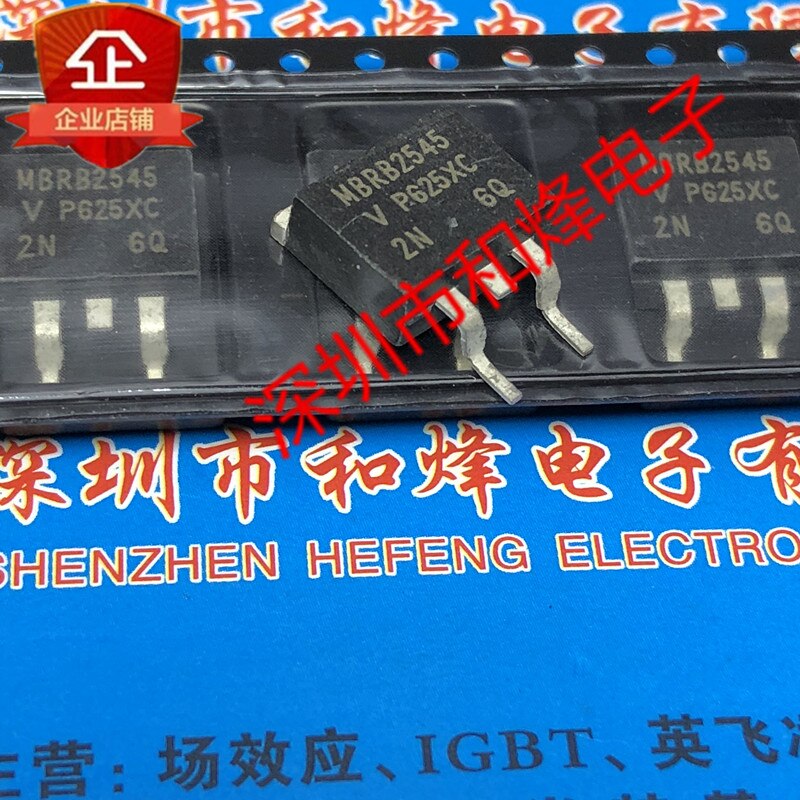 20pcs   MBRB2545 TO-263 45V 25A